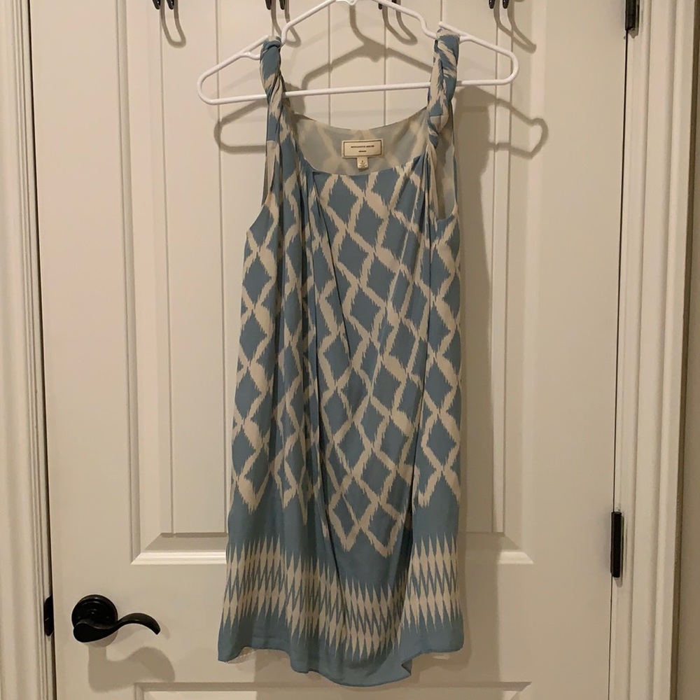 Moulinette Soeurs Blue Silk Dress